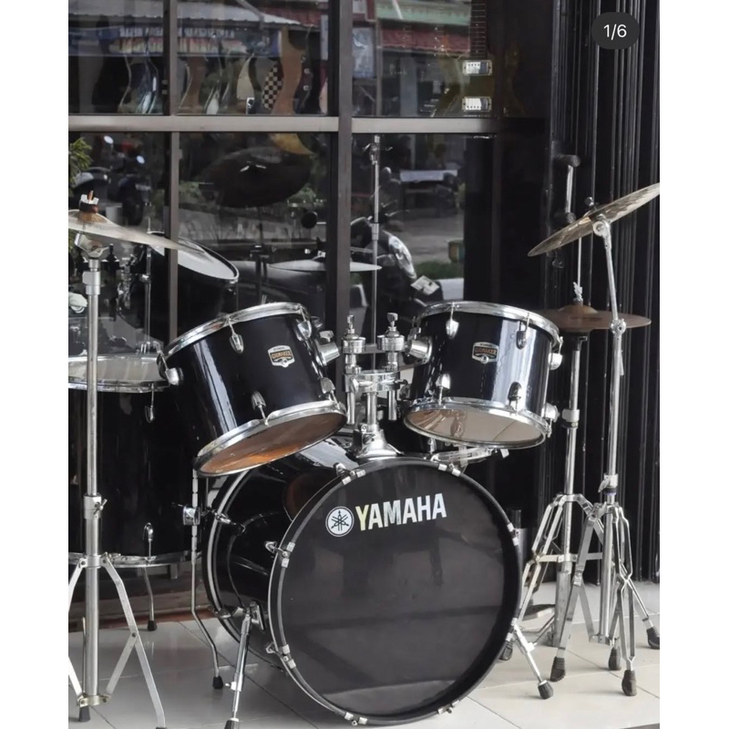 drum akustik yamaha gigmaker series 5pcs set original