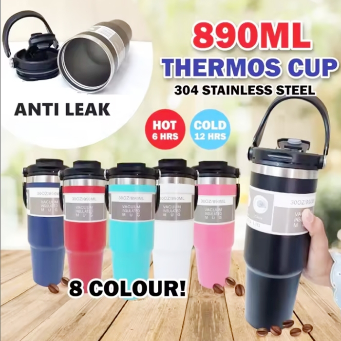 TUMBLER 900ML-TUMBLER HANDLE JUMBO/TUMBLER STAINLESS/TUMBLER STAINLESS 304/TUMBLER GAGANG/TUMBLER HA