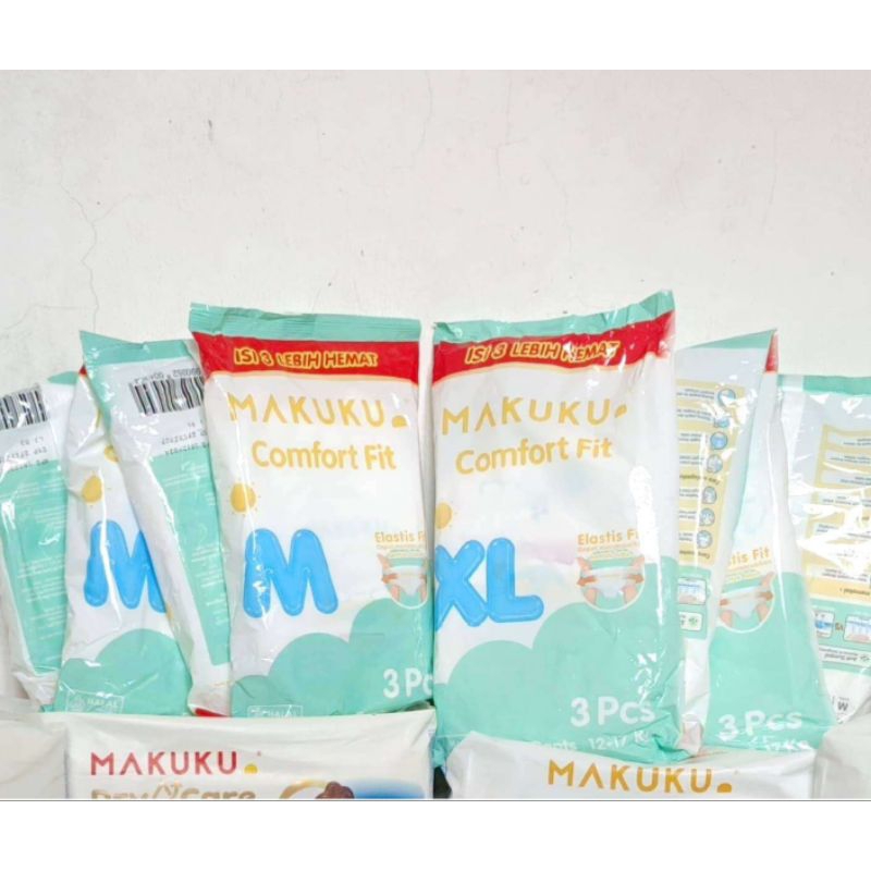 Makuku Diapers Comfort Fit Renceng