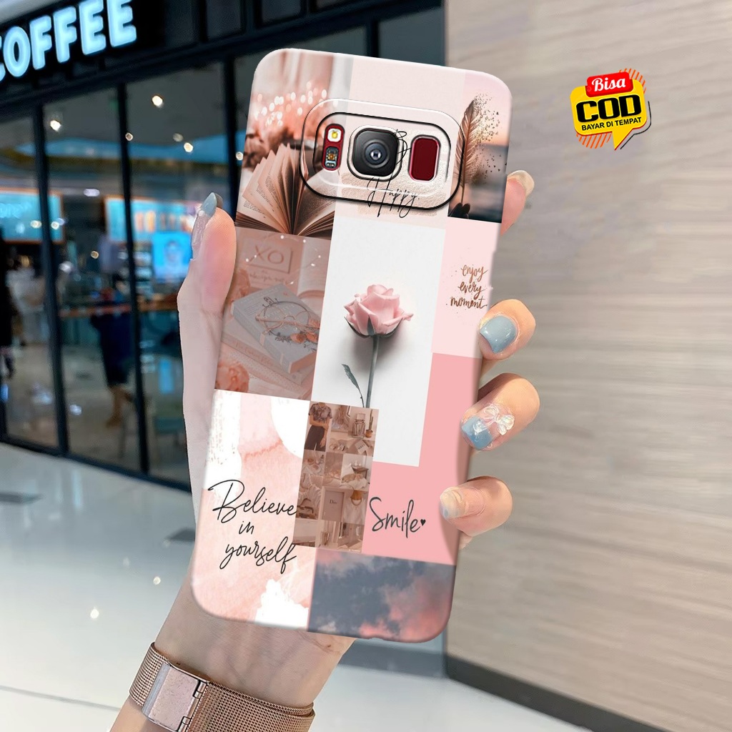 Case Samsung Galaxy S8 Terbaru - Casing Samsung Galaxy S8 - ALLZORA [ BUNGA ] - Kesing Hp Samsung Ga