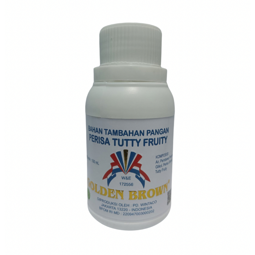 

Tutty Fruity Essence Golden Brown 100 gr