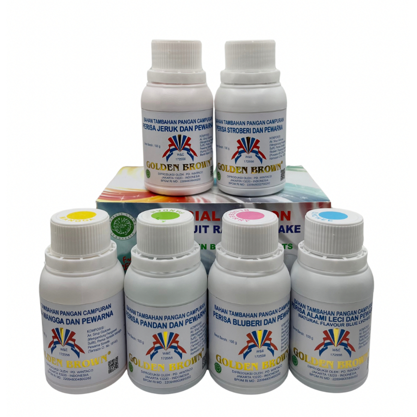 

Rainbow Set Golden Brown 100 gr