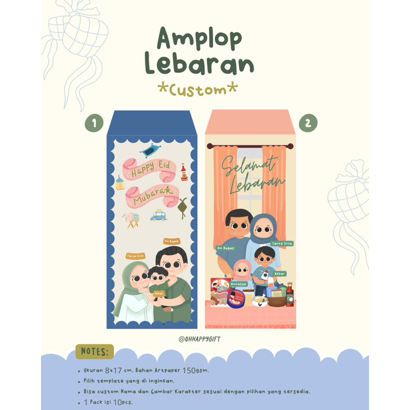 

Amplop Lebaran Custom