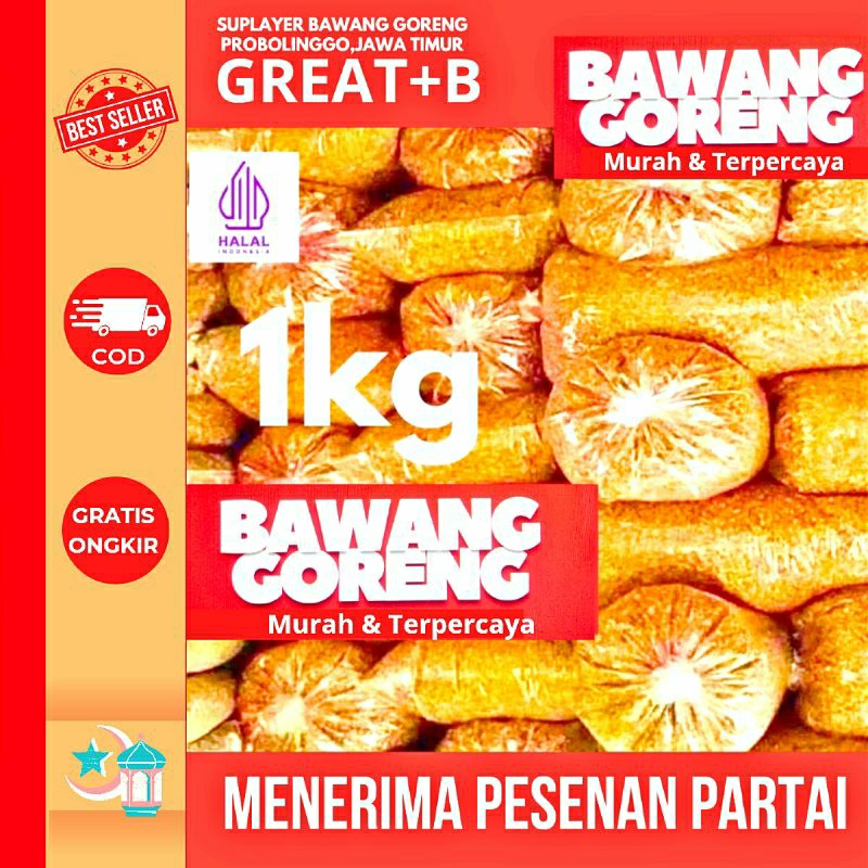 

Bawang Goreng Graet B+ 1kg