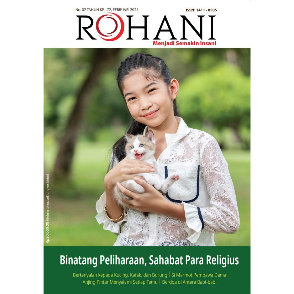 Majalah Rohani Februari 2025 | Binatang Peliharaan, Sahabat Para Religius
