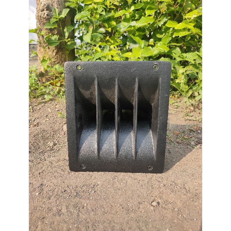 Horn tweeter corong tweter mayer seggel ukuran 17×19 panjang 18cm diral alumunium cor