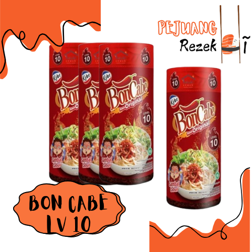 

BonCabe Sambal Tabur Level 10 Rasa Original Botol 45gr