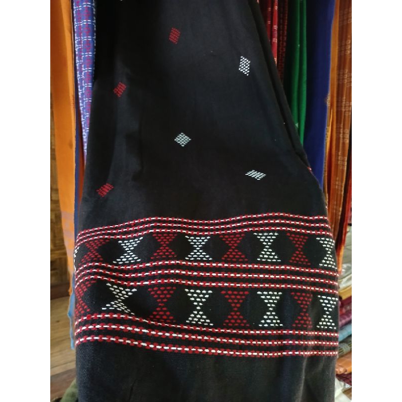 kain tenun adumancung hitam totol,kain tradisional baduy