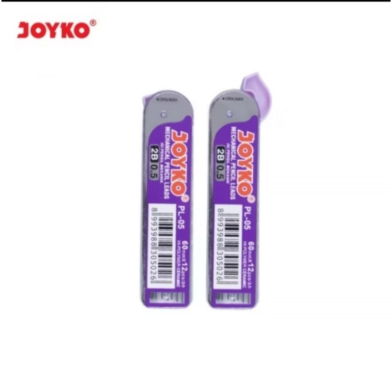 

Isi ulang pensil 2B mekanil Joyko PL-05