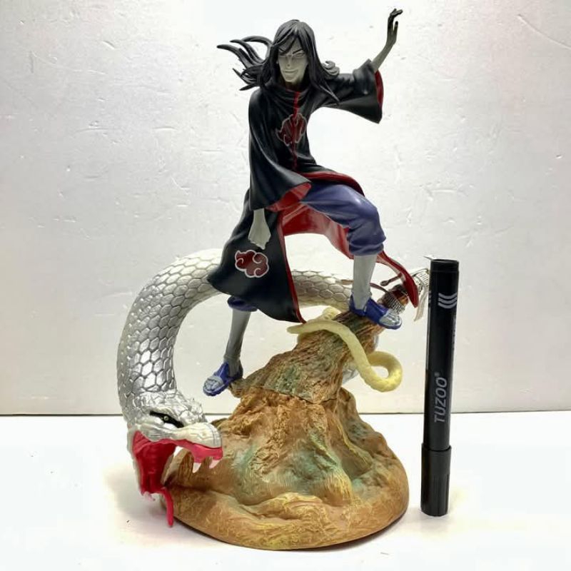 mainan static figure Orochimaru sanninNaruto seriesTinggi sekitar 30 cmStatue bahan pvcNCUrtpWDS#nar