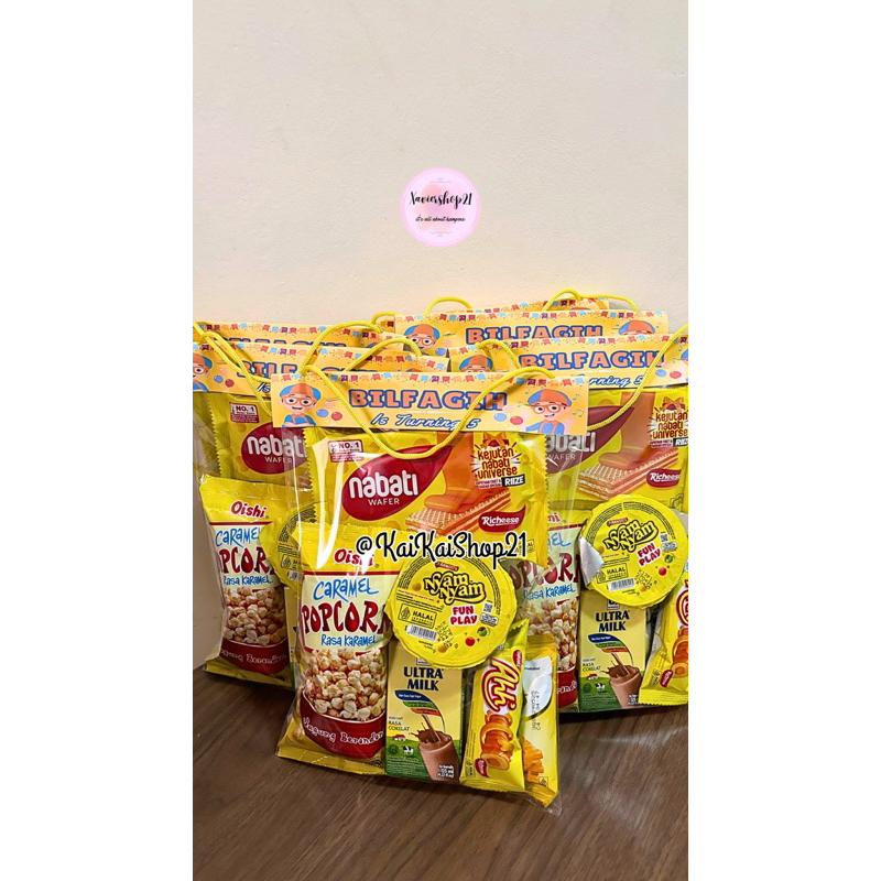 

Paket Snack Tema Kuning Kemasan Label (Bebas Request Tema & Tulisan)