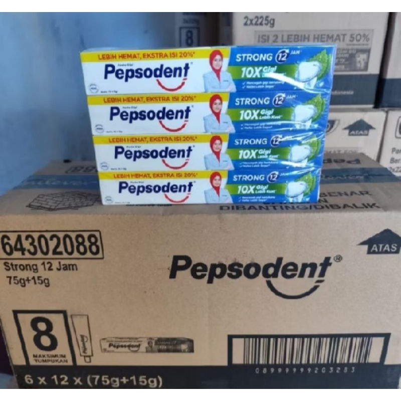 PEPSODENT STRONG 1 KARTON 6x12 75gr