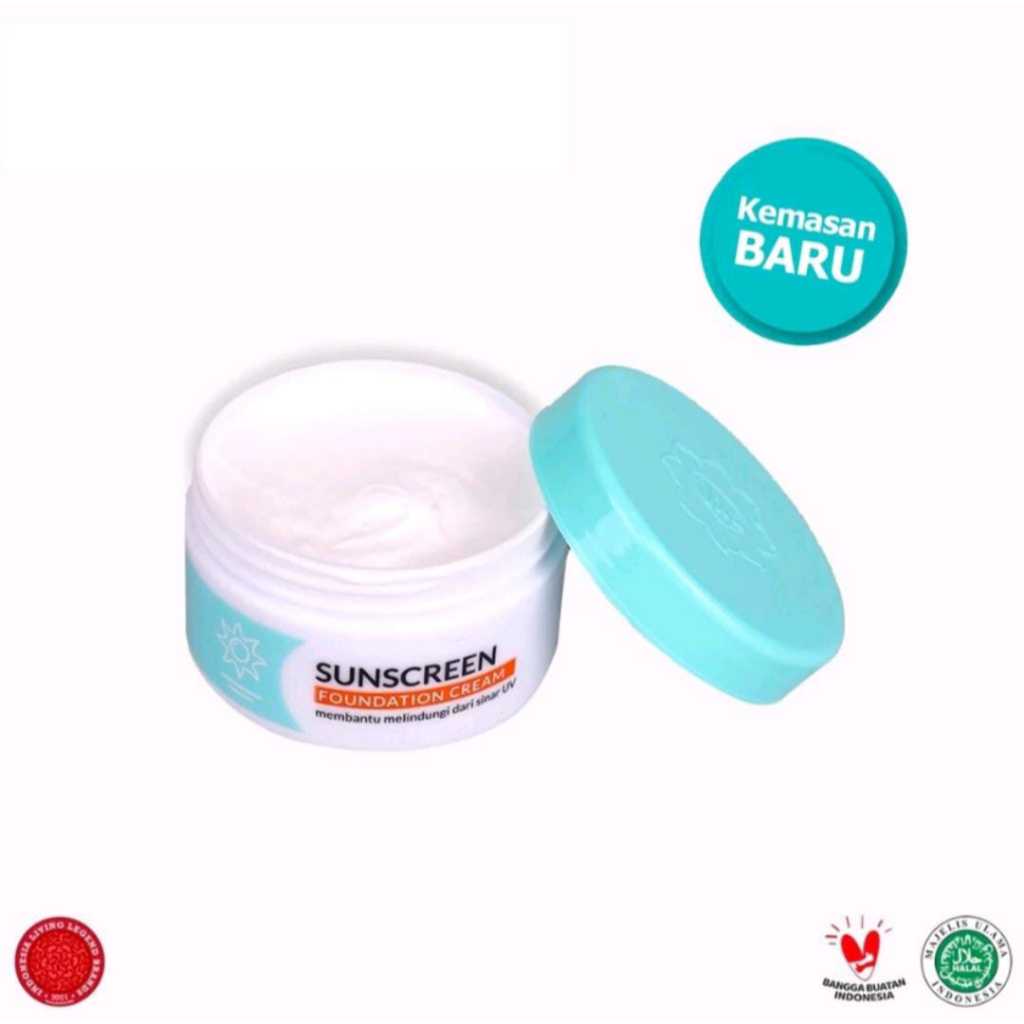 VIVA Sunscreen Foundation Cream 22gr - Filter Tabir Surya Viva