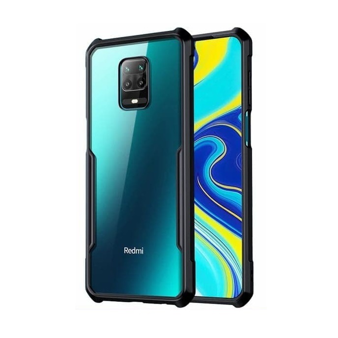 Case Xiaomi Redmi Note 9S Shockproof Fusion Armor Transparent