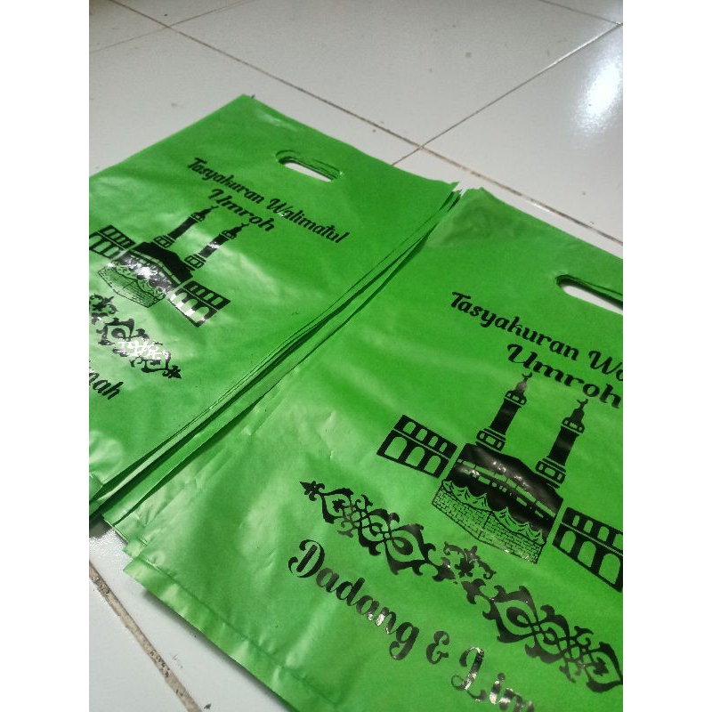 

CETAK SABLON PLASTIK variatif Model PLONG Kantong plastik Souvenir Custom