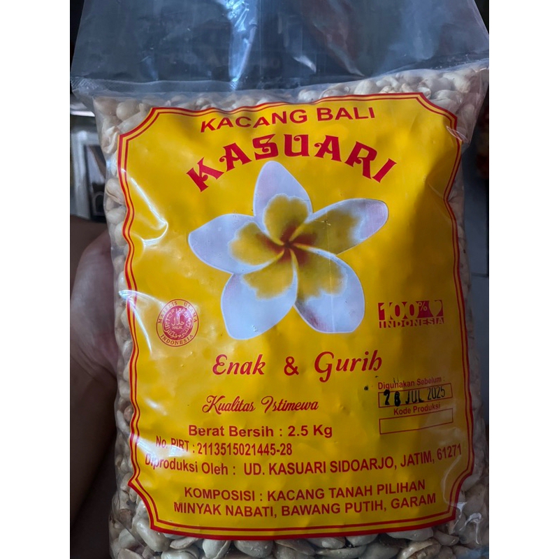 

KACANG BALI SUPER RENYAH 500GR