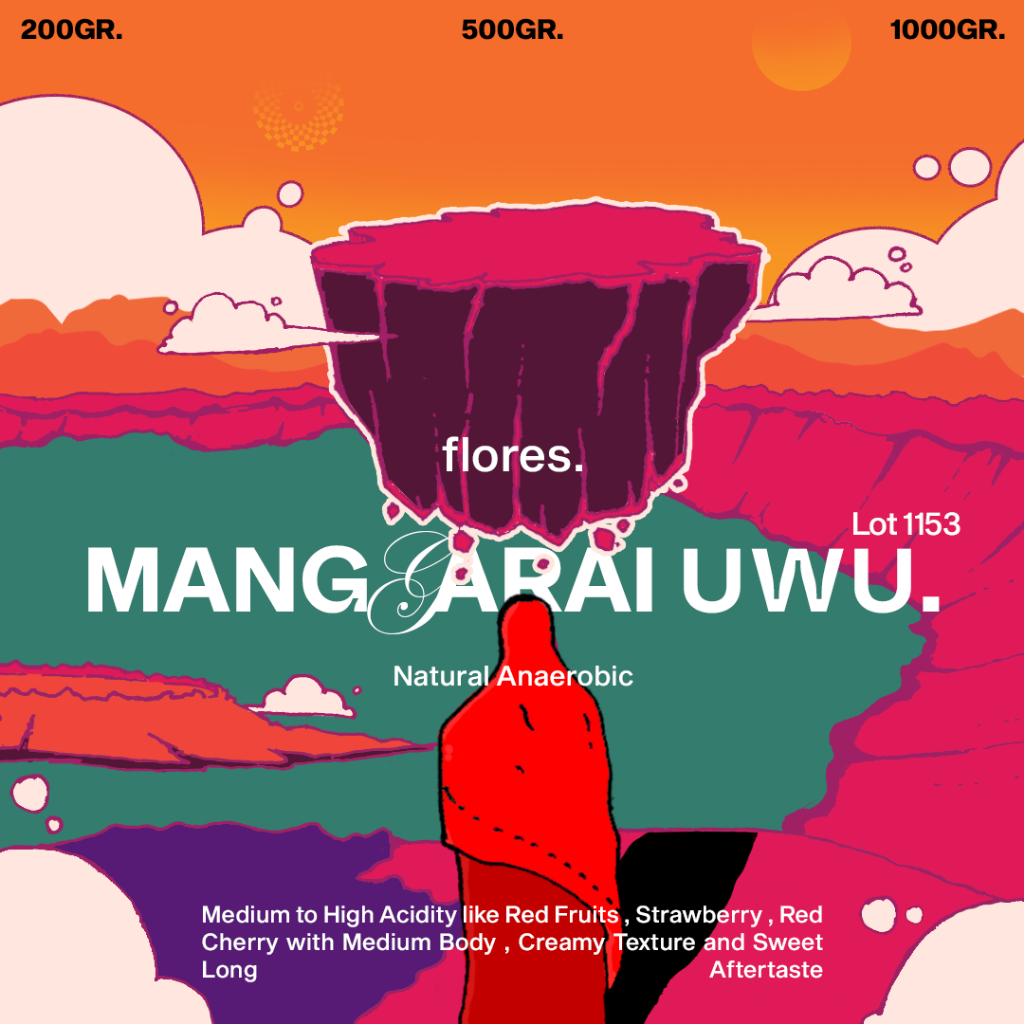 

Biji Kopi Manual Brew Arabika - Flores Manggarai Uwu Lot 1153