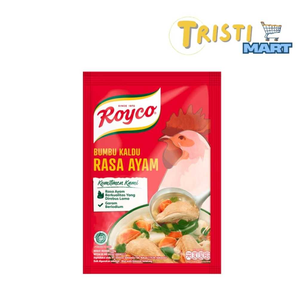 

ROYCO BUMBU KALDU UKURAN 220GRAM ROYCO PENYEDAP RASA AYAM