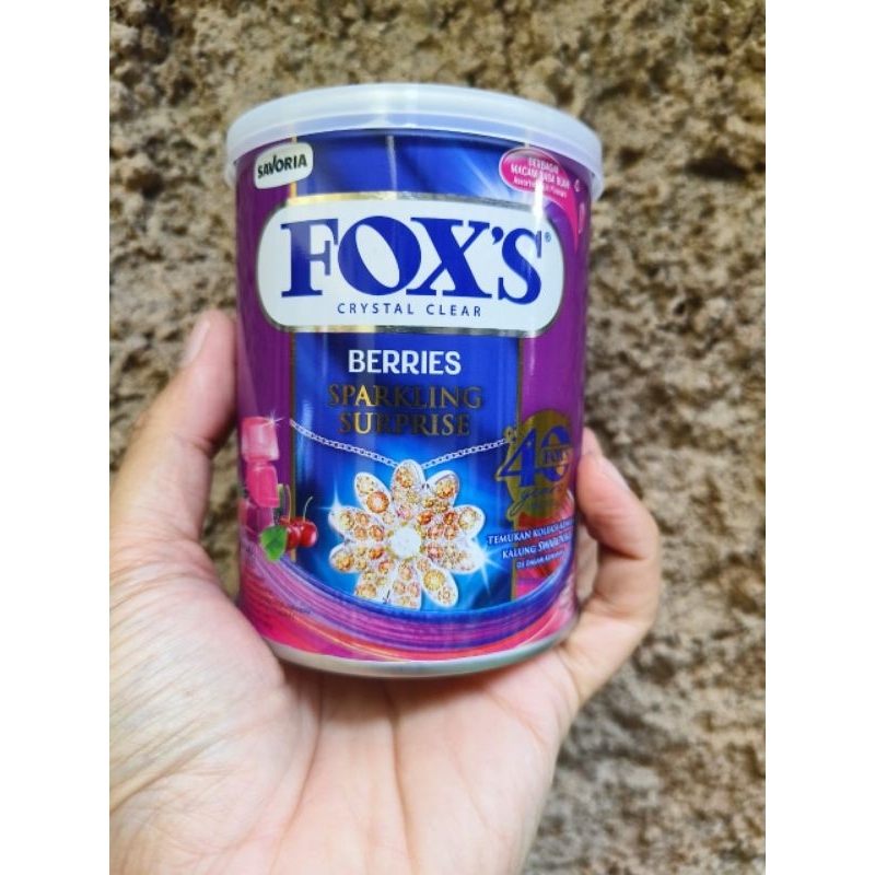 

Permen Fox's Berries Sparkling Surprise Kemasan 170 Gram