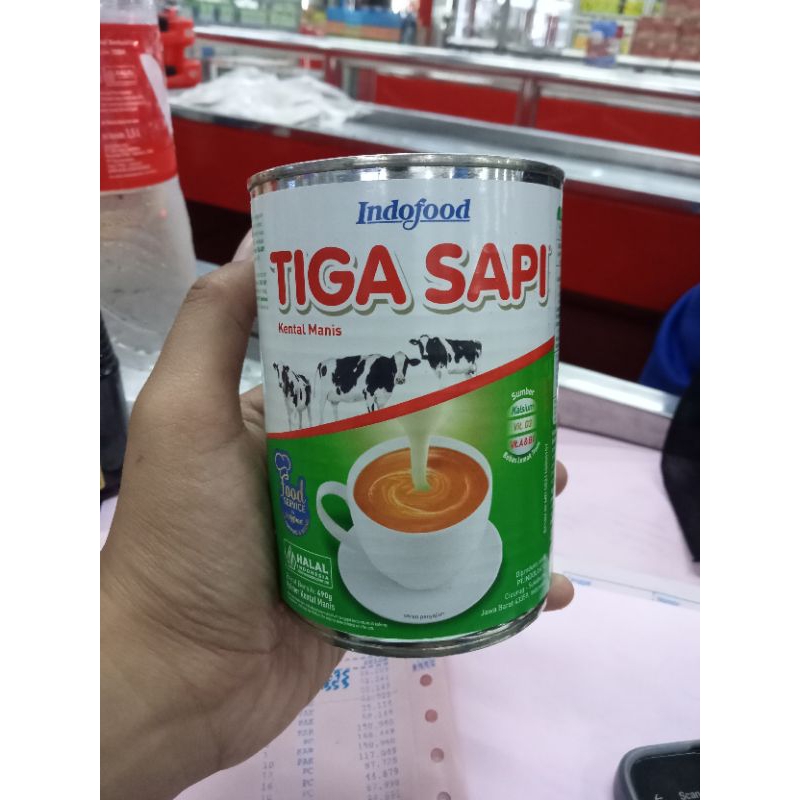 

SUSU KENTAL MANIS TIGA SAPI 490gr
