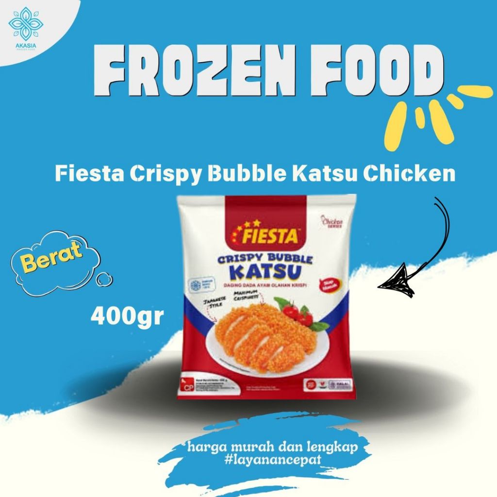 

Fiesta Crispy Bubble Katsu Chicken 400gr