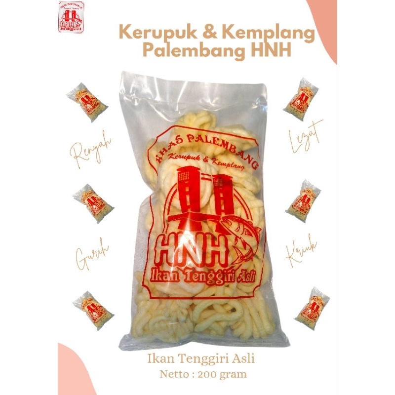 

Kerupuk Palembang HNH Sanggul Grade A Ikan Tenggiri Asli
