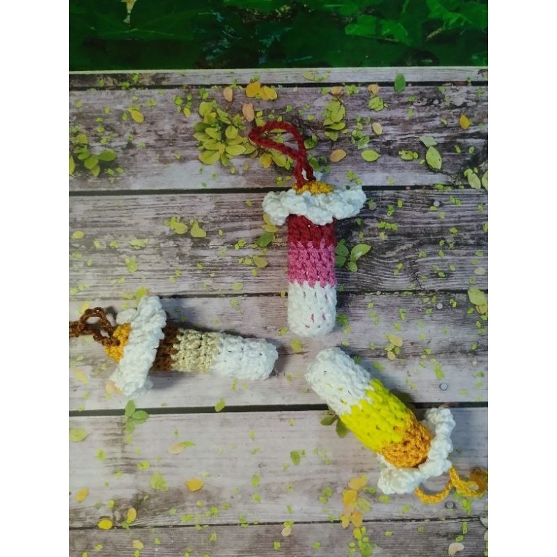 

[CuteTiks]amplop lebaran 2025|amigurumi keychain|Gantungan kunci bunga