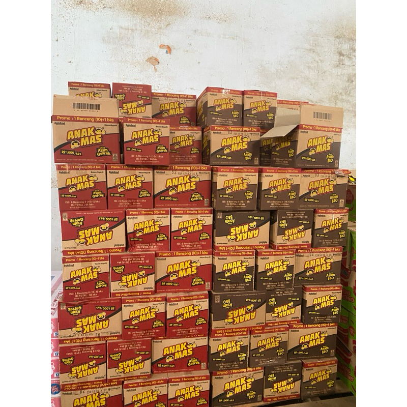 

SNACK ANAK MAS RASA AYAM GEPREK & BBQ BELI 10+1