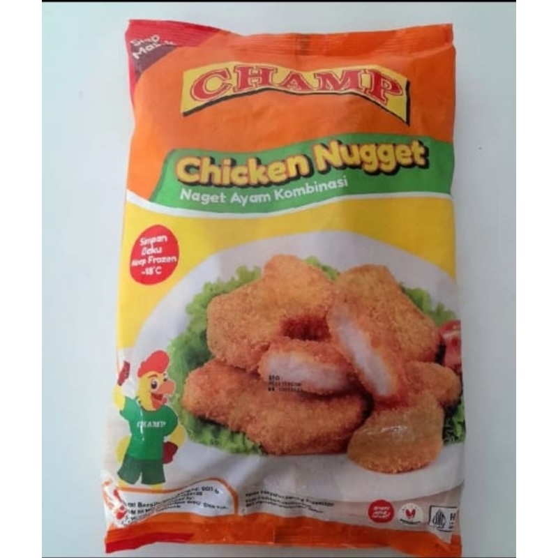 

CHAMP Nugget ayam 900 gr naget nuget