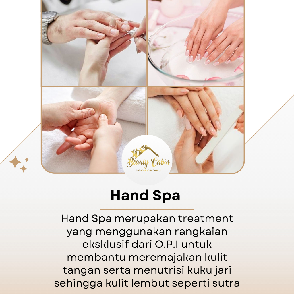 BEAUTY CABIN VOUCHER TREATMENT HAND SPA