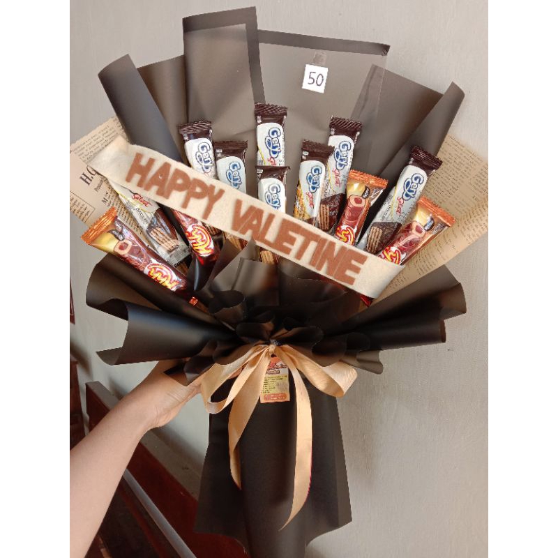 

buket snack buket valentine buket coklat