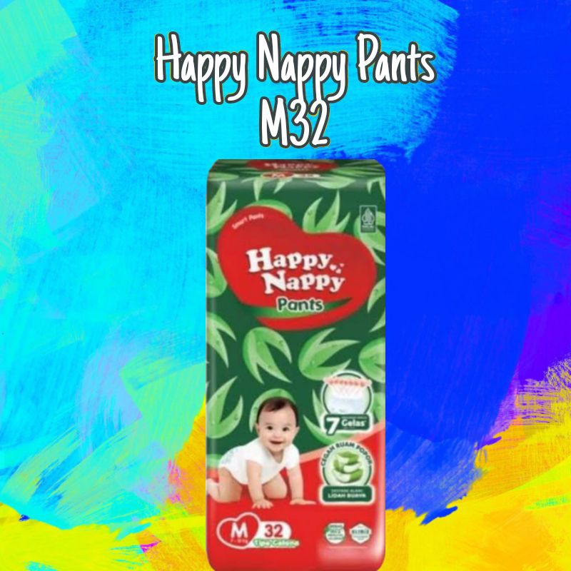 Happy Nappy Pants Pampers Bayi M32