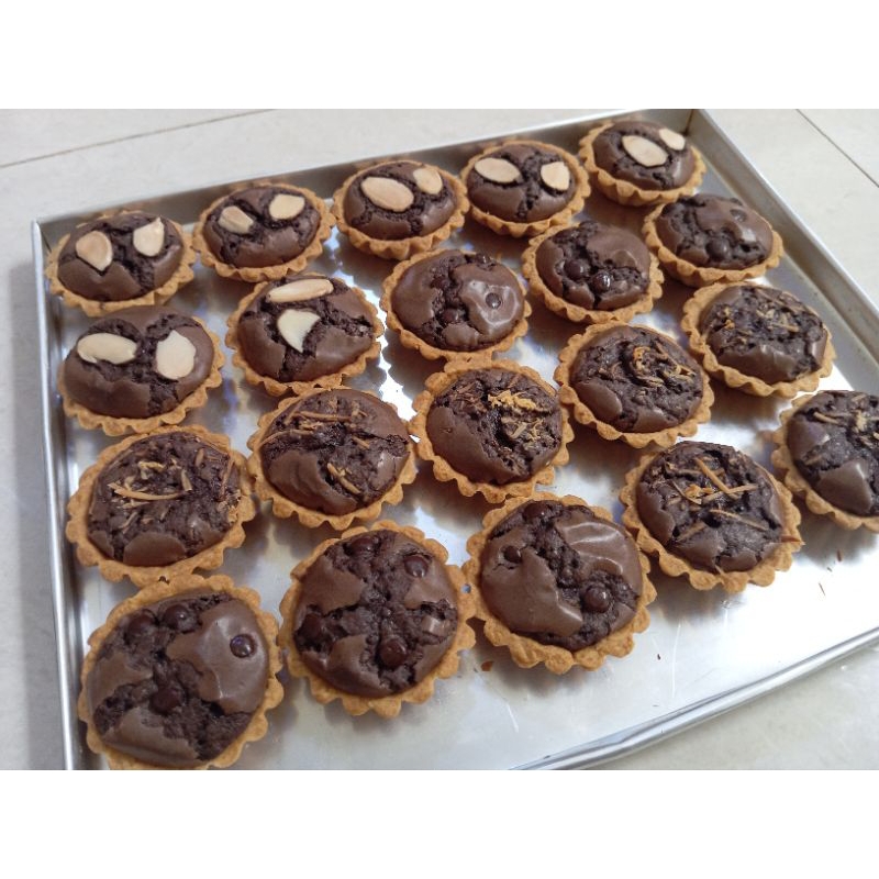 

Mini pie brownies / pie susu / pie susu mini / pie coklat