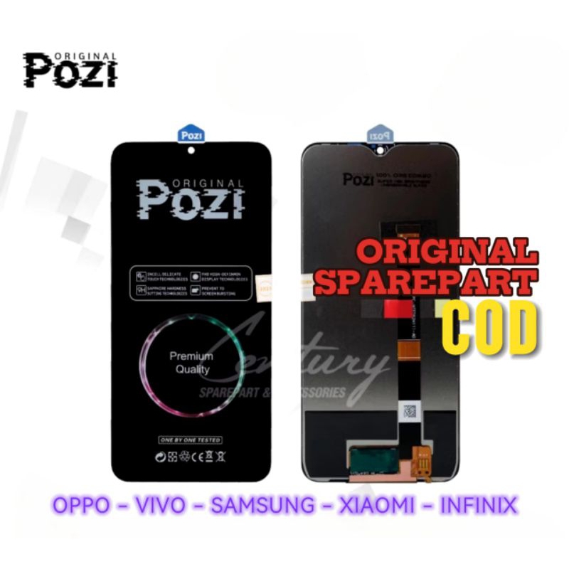 LCD VIVO Y33S BLACK POZZI TS (Y76S Y76 5G Y74S)