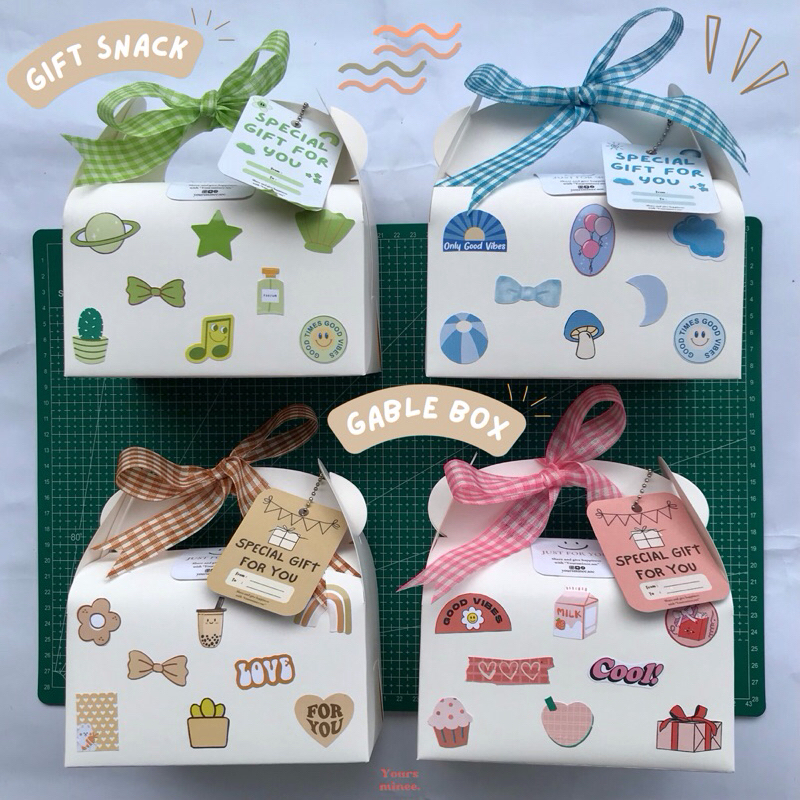 

Gift Snack | Snack Gable Box | Hampers Snack | Gift Wisuda | Gift Birthday | Hampers Lebaran