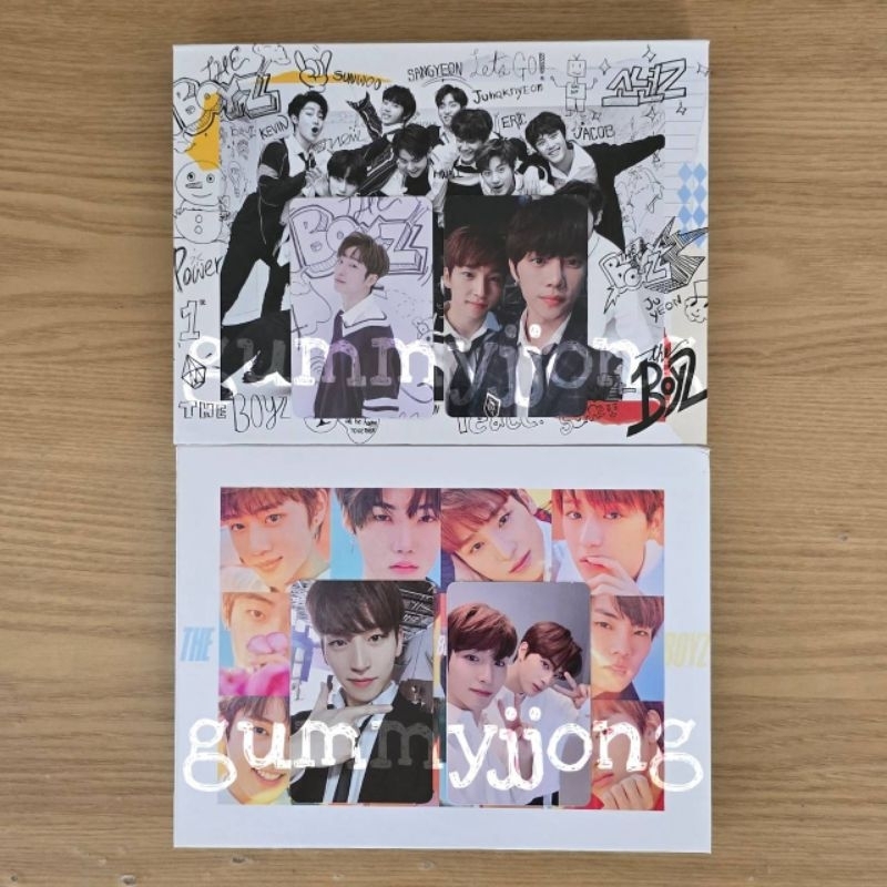 THE BOYZ THE FIRST / BOY ALBUM UNSEALED (SANGYEON / SUNWOO / HAKNYEON)