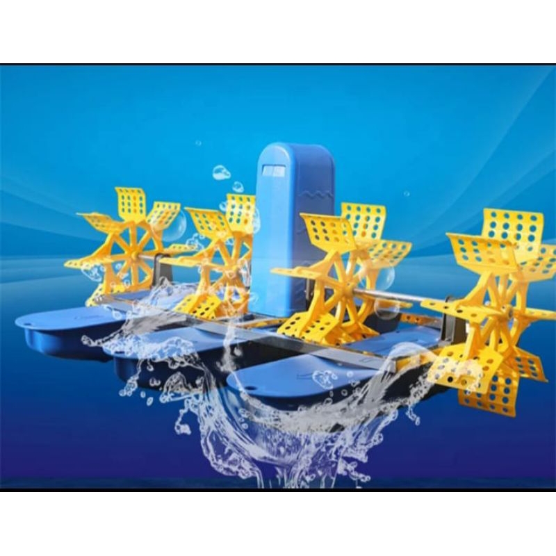 Kincir tambak Wangjia type 2hp/3phase model 4 kincir