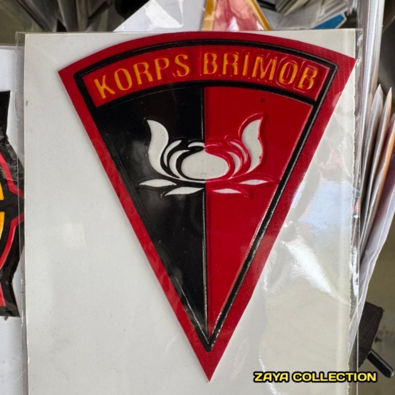 

Stiker logo korps brimob