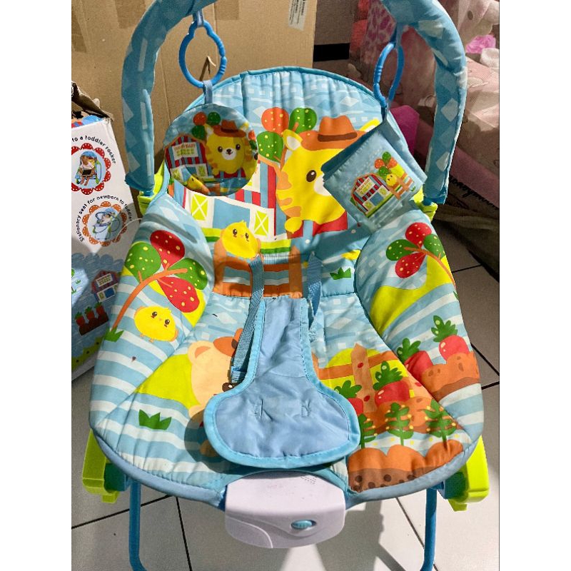 Bouncer Bayi Sugar Baby Preloved Ayunan Bayi