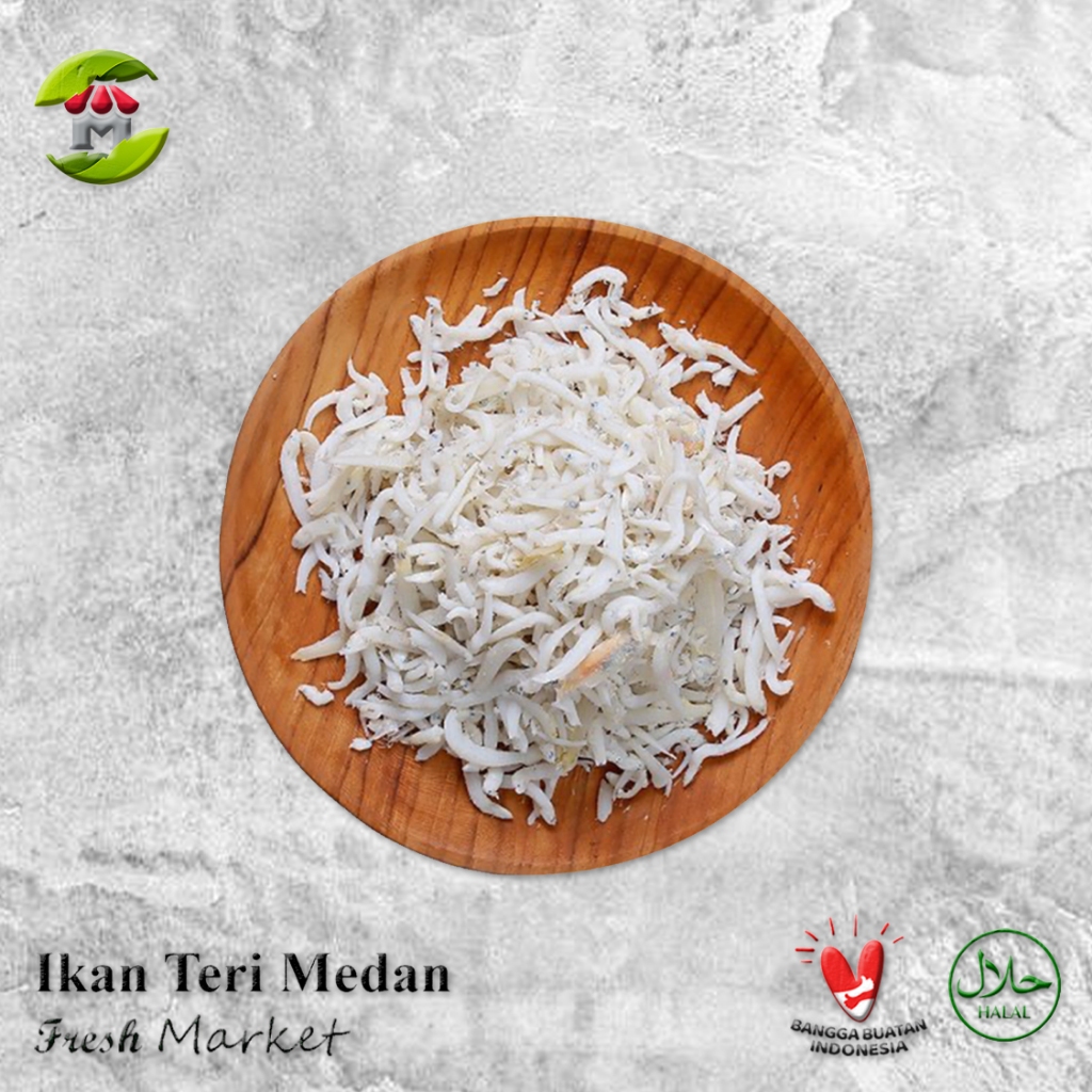 

[JAKTIM] Ikan Asin Teri Medan Pack 200gr