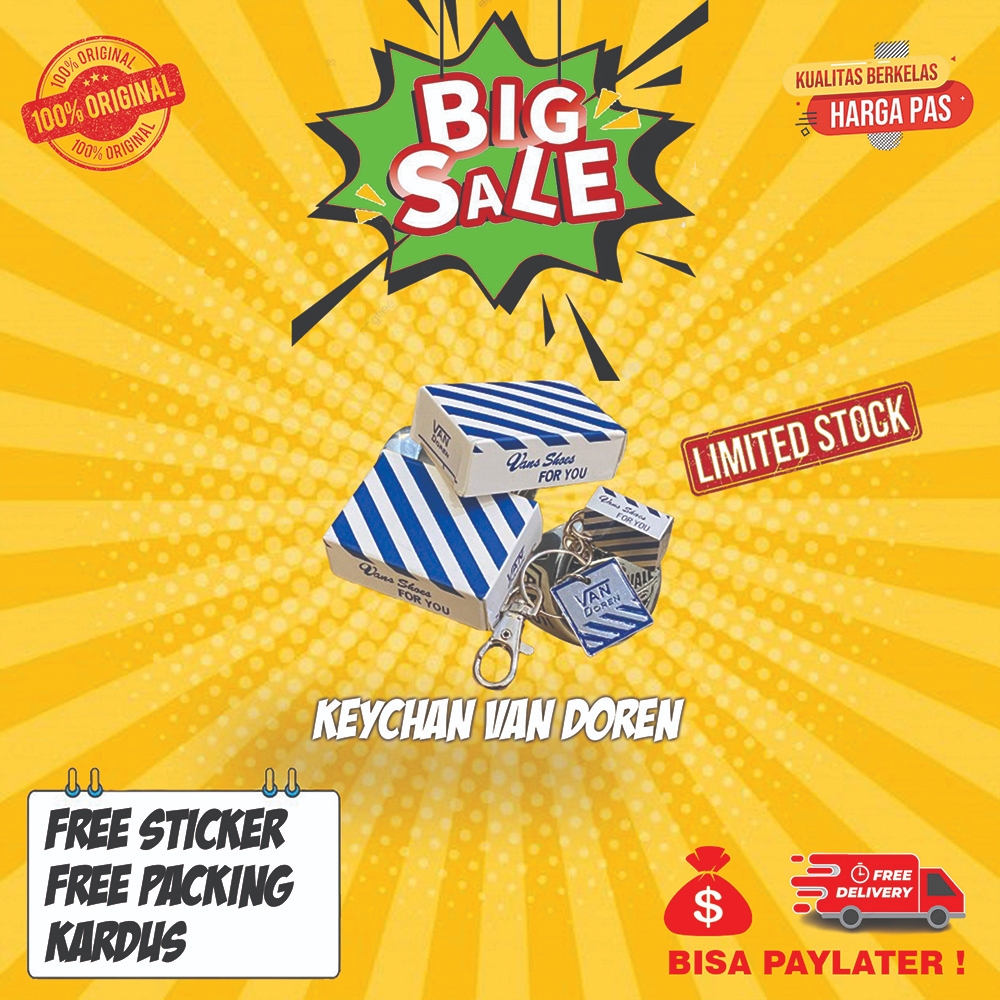 KEYCHAN VAN DOREN | GANTUNGAN KUNCI | VANS | HIASAN