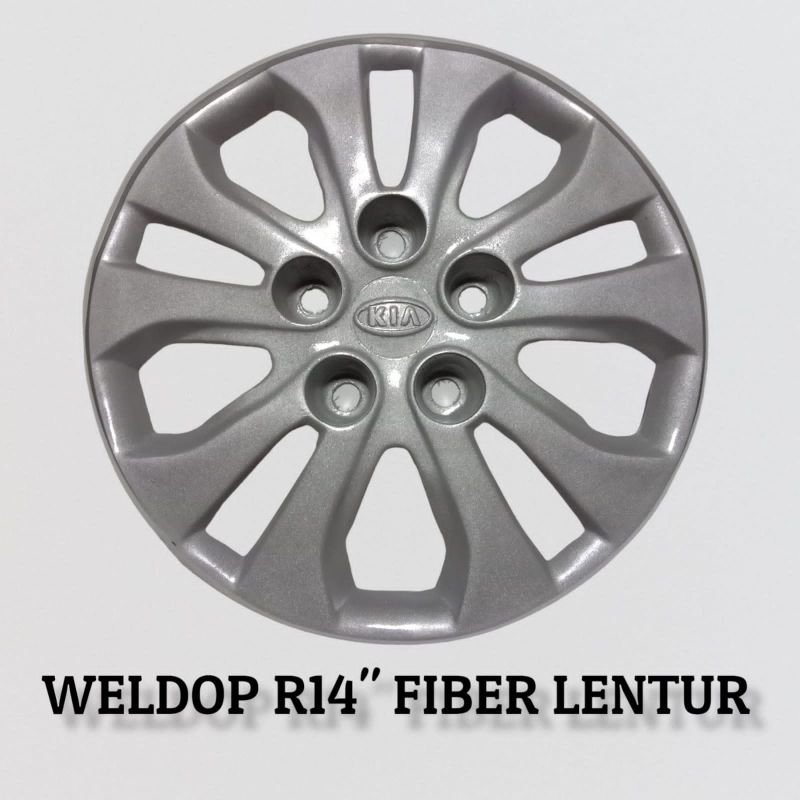 WELDOP WILDOP RING 14 MODEL KIA BAHAN FIBER UNTUK MOBIL PICKUP L300, GRANMAX,  CARRY, DLL