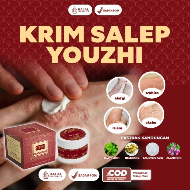 YOUZHI 100% Obat Salep GATEL,PANU,KUDIS & KURAP
