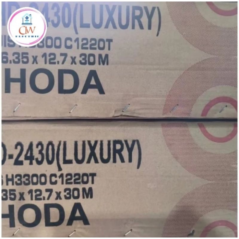 pipa ac hoda luxury tebel 0,8 mm uk.1/4+1/2 (HD-2430 LUXURY) untuk ac standard 1,5 pk - 2 pk harga/r