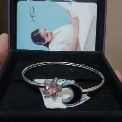 Gelang MCI Nagita moon star Pink M, Silver M,