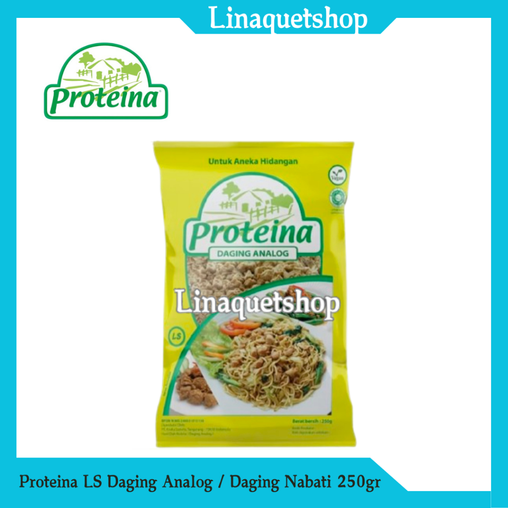 

PROTEINA LS Daging Analog / Daging Nabati / Protein Nabati 250gr