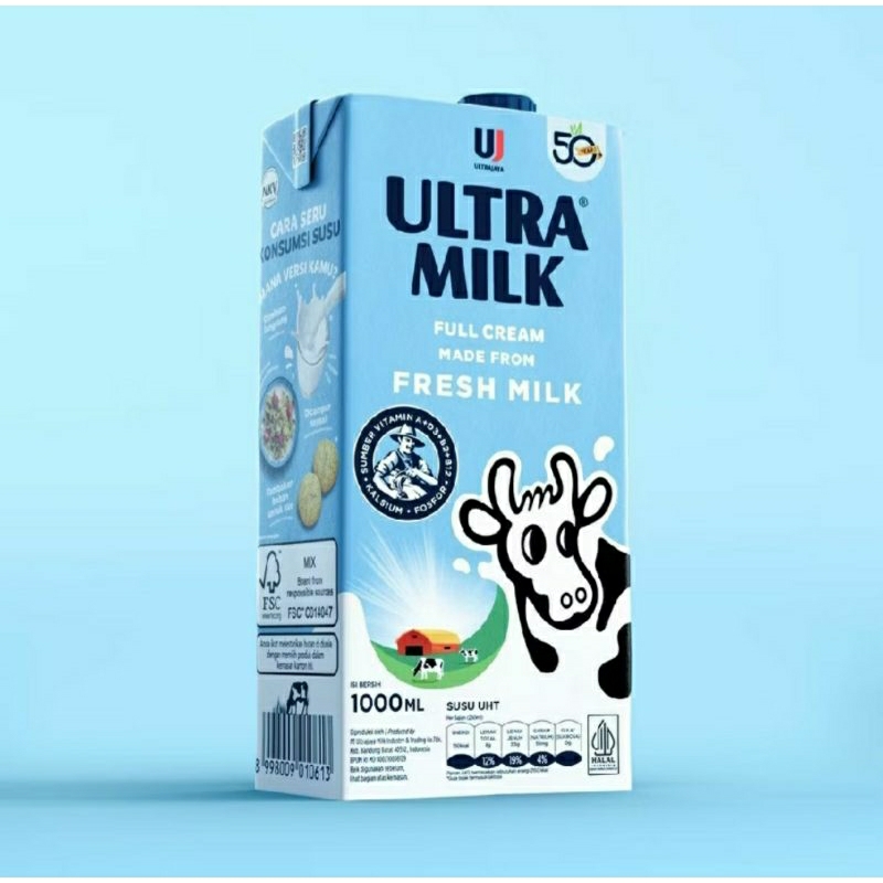 

Susu Ultra Full Cream 1000ml