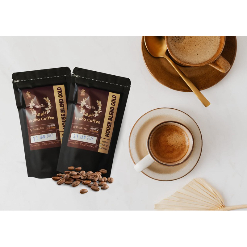

Urdha Coffe House Blend Gold By Produksi BarQ Coffe