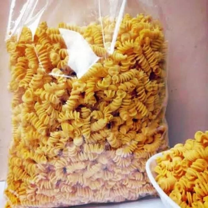 

MAKARONI SPIRAL RASA JAGUNG MANIS 500gr