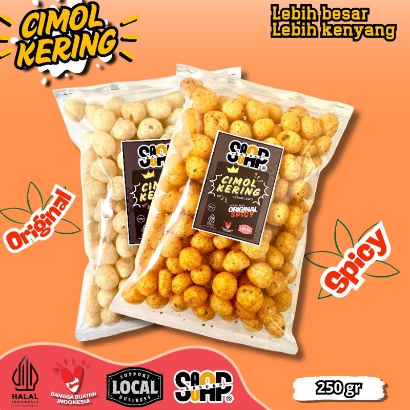 

Cimol Kering 500gr SASUAP